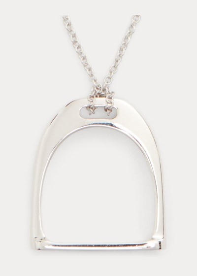 Collares Ralph Lauren Mujer Plateados - Sterling - BSNUR6908